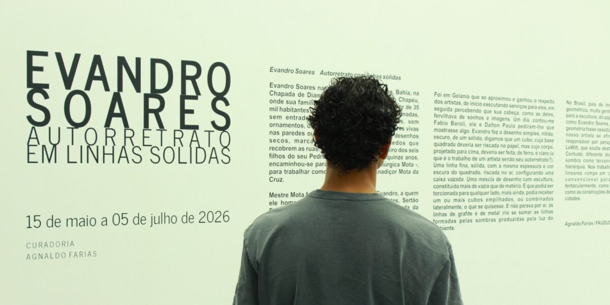 Centro Cultural Octo Marques recebe curador Agnaldo Farias em bate-papo sobre mostra de Evandro Soares