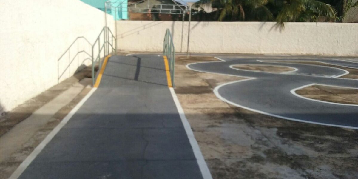 Minaçu ganha nova pista de prova prática