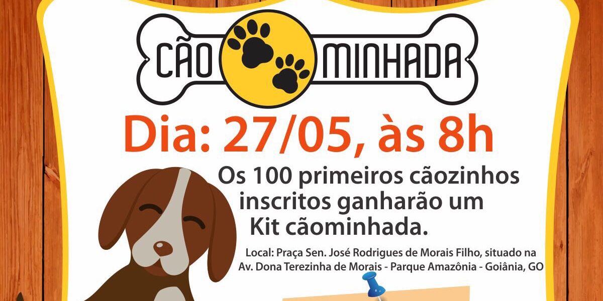 Cãominhada alerta para o transporte seguro de animais