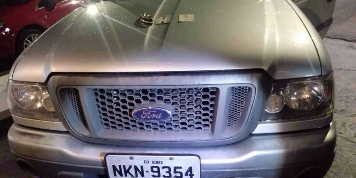 Balada Responsável recupera Ford Ranger furtada