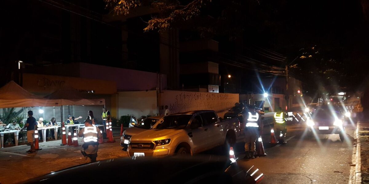 Dois condutores são presos em blitz da Balada Responsável