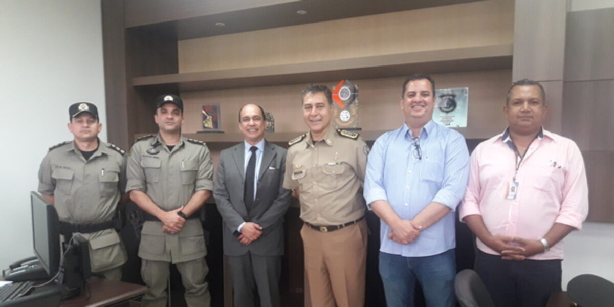 Presidente do Detran recebe visita do comandante da PM
