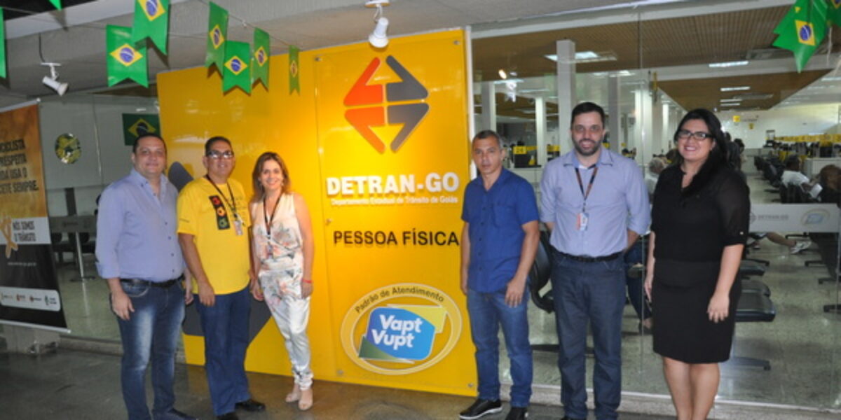 Equipe do Detran-PA conhece funcionamento do processo digital do Detran Goiás