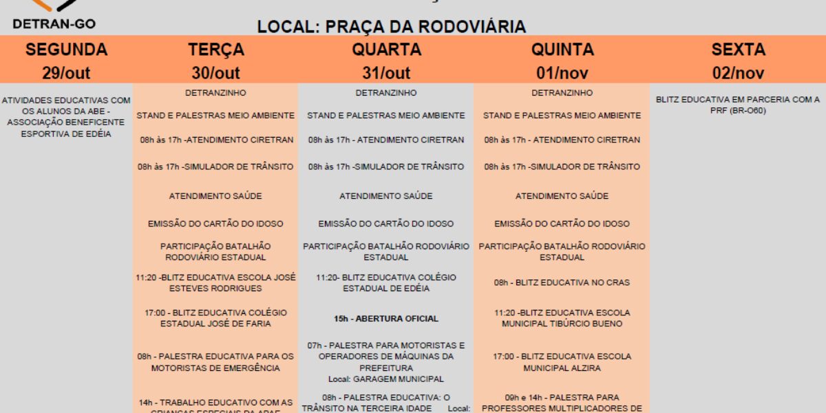Edéia recebe Detran em Ação