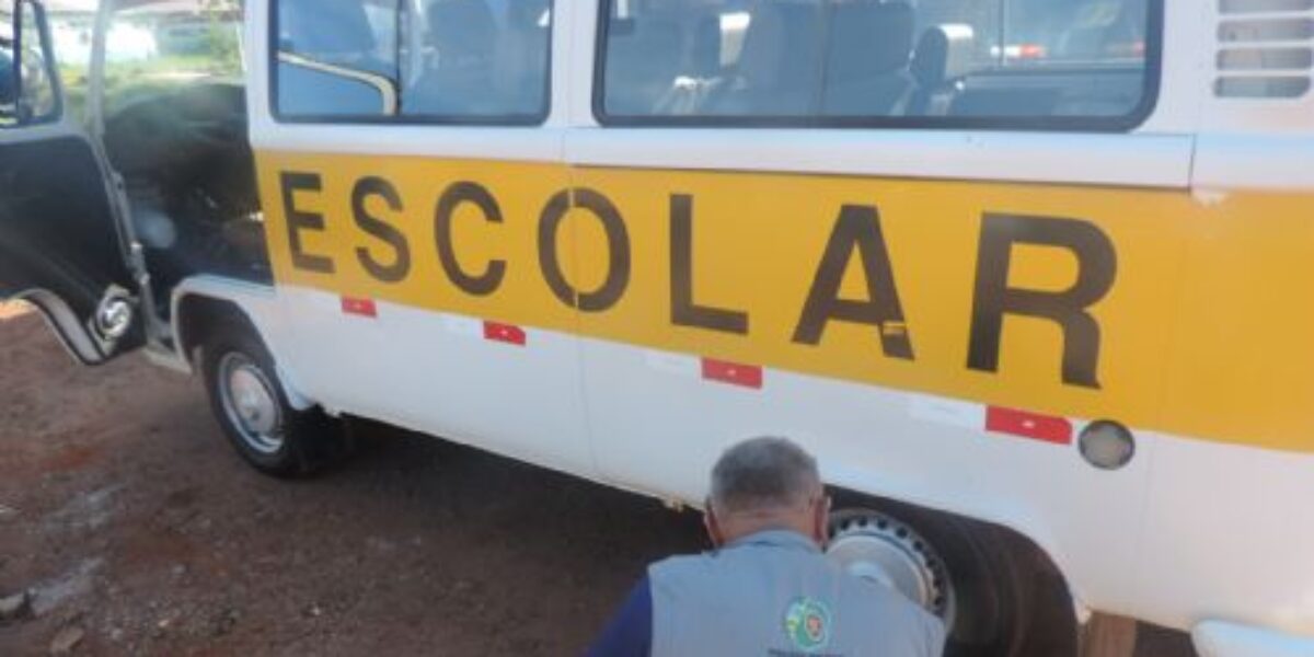 Vistoria do transporte escolar começa nesta segunda (25/02)