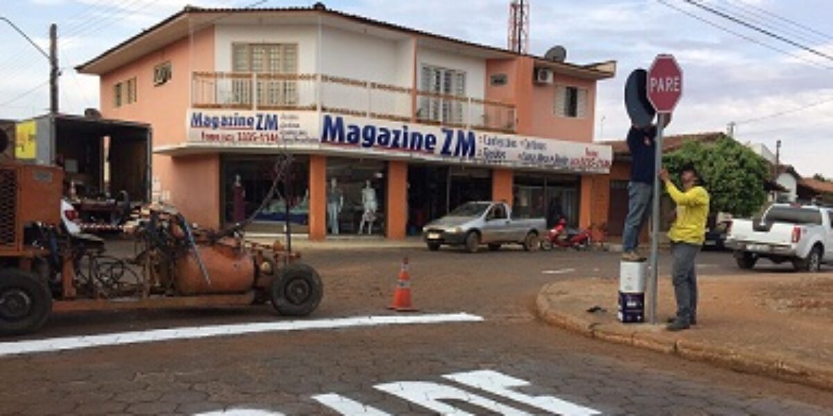 Detran inicia sinalização em municípios