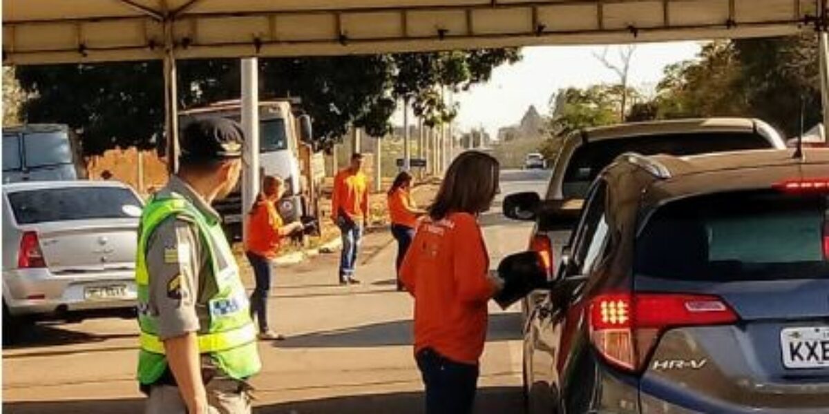 Detran promove ações educativas durante o feriado
