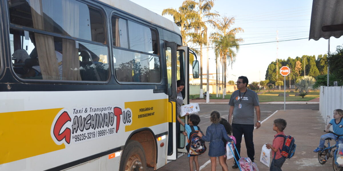 Detran inicia fiscalização do transporte escolar