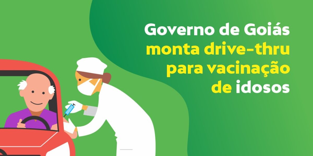Detran institui “drive-thru” da vacinação e solidariedade