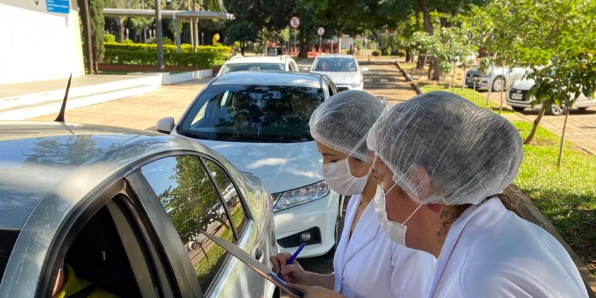 Mais de 2,5 mil pessoas são imunizadas contra Influenza no Detran-GO