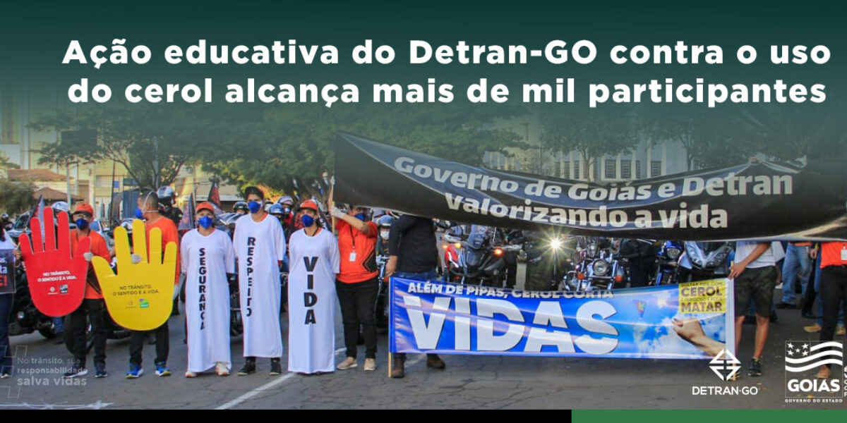 Ação educativa contra o uso do cerol alcança mais de mil participantes