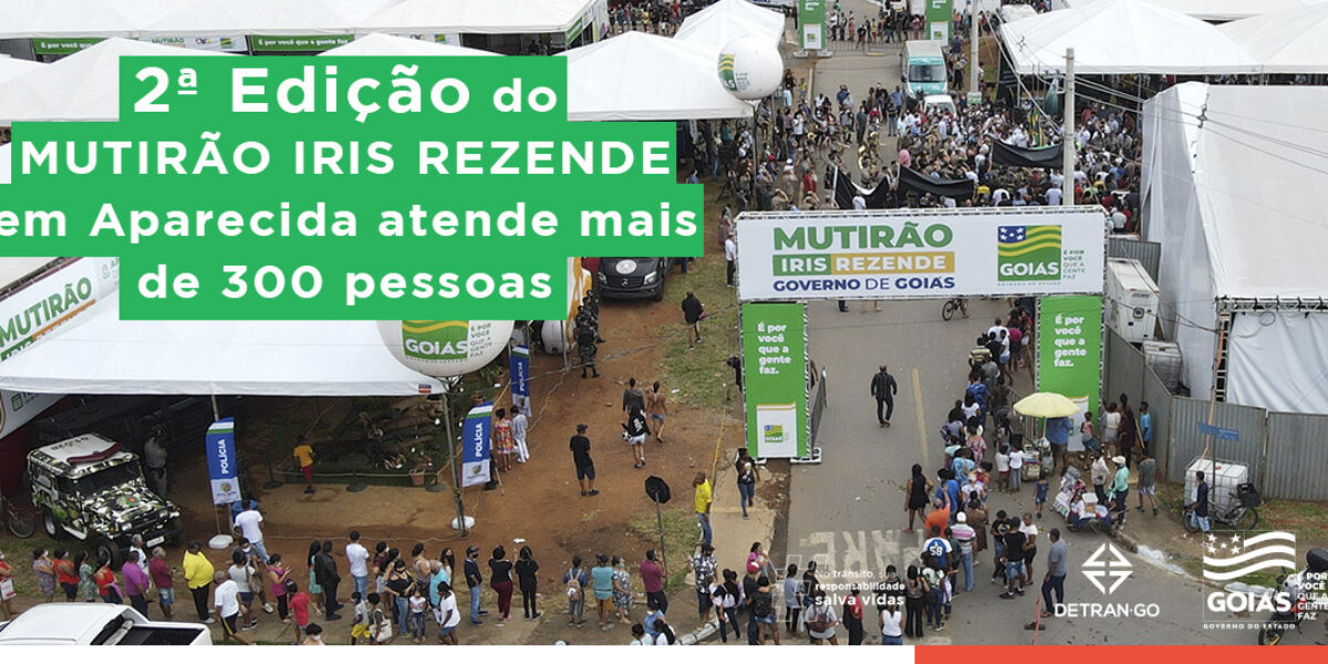 Detran-GO atende mais de 300 pessoas durante Mutirão do Governo de Goiás em Aparecida de Goiânia