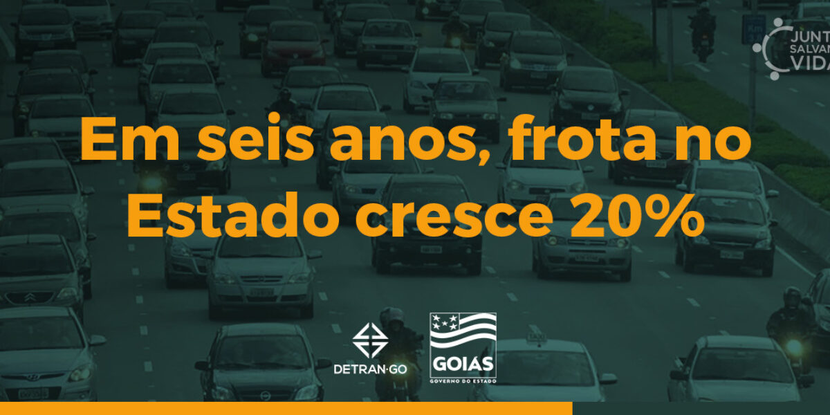 Em seis anos, frota no Estado cresce 20%