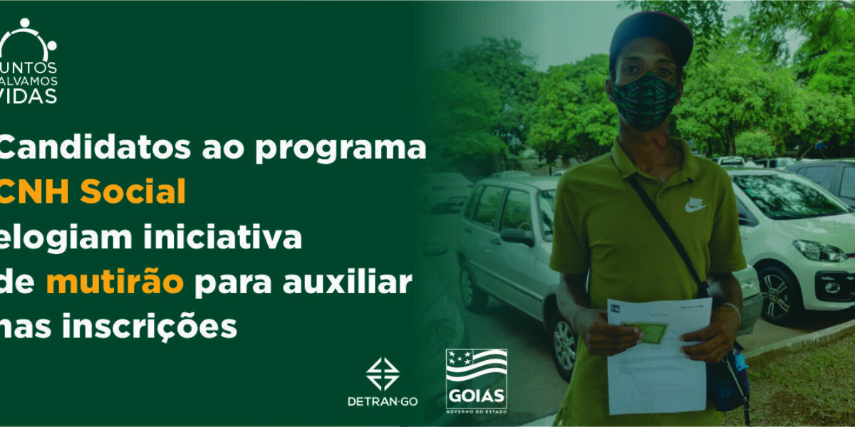 Candidatos ao programa CNH Social elogiam iniciativa de mutirão para auxiliar nas inscrições
