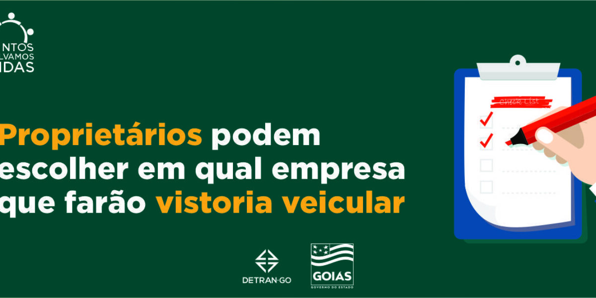 Em Goiás, donos de veículos podem escolher em qual empresa farão vistoria veicular
