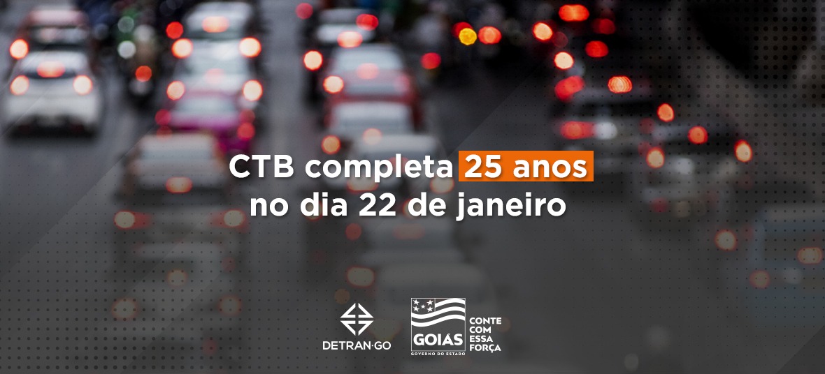 25 anos do CTB: Detran-GO acompanha inovações e investe em serviços para o cidadão