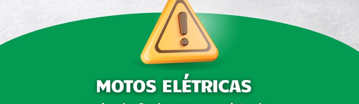 Motocicletas elétricas em circulação devem ser registradas a partir de 1 de novembro