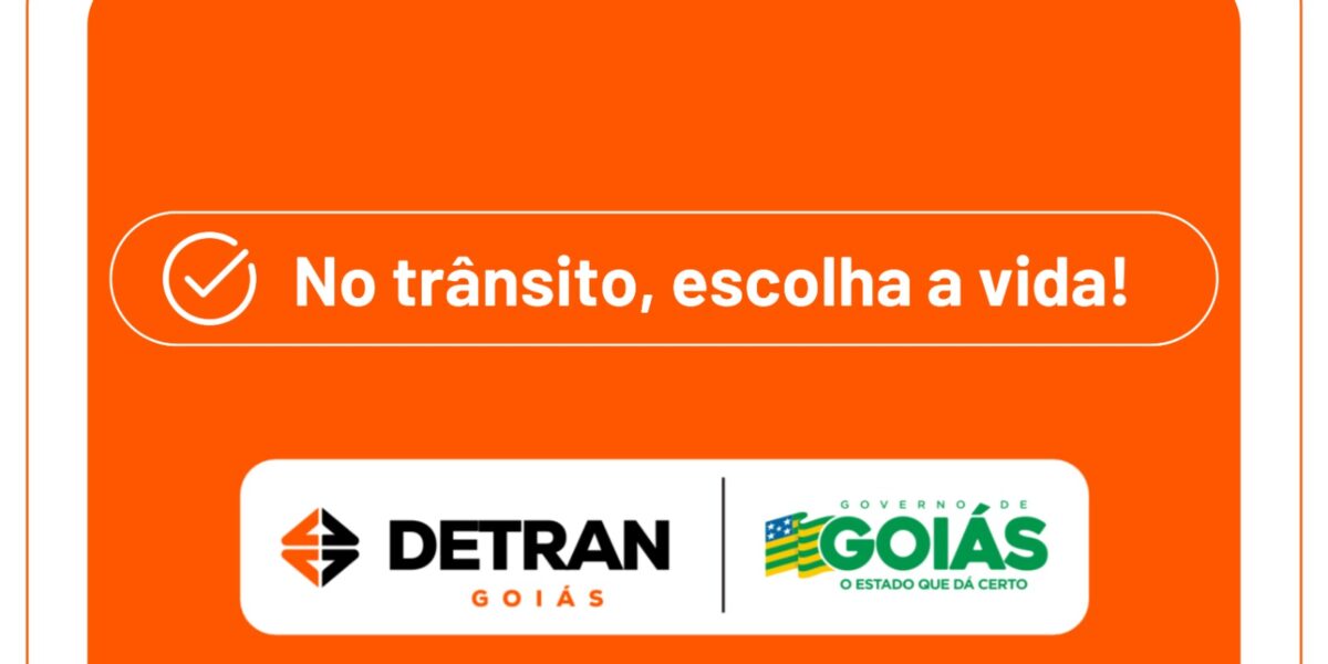Detran-GO promove ações com objetivo de reduzir índice de acidentes de trânsito