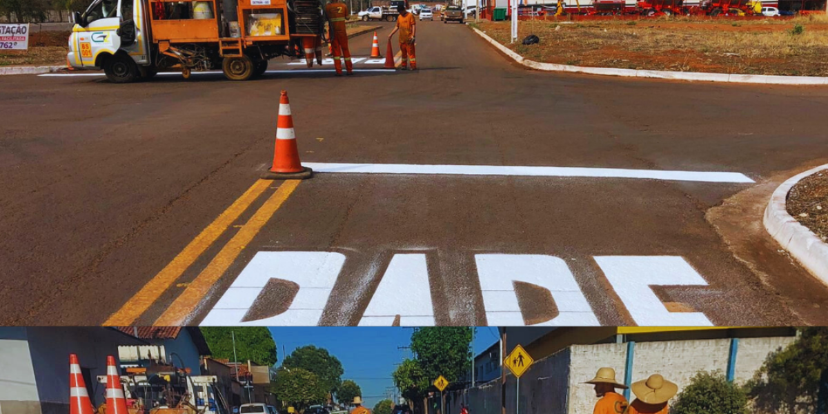 Sinaliza Goiás realiza implantação em nove municípios nesta semana