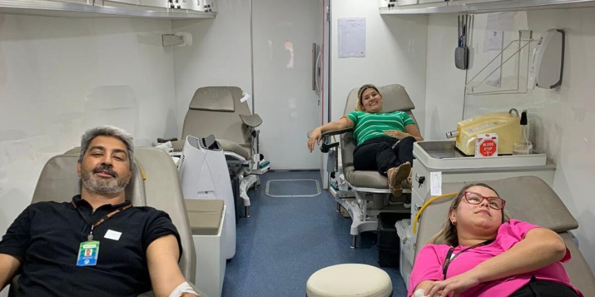 Detran-GO reforça a importância da doação de sangue