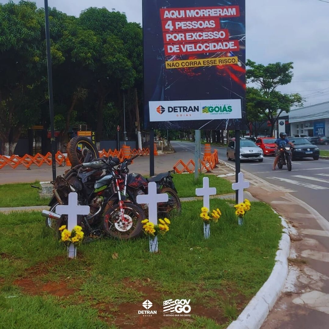 Detran-GO lança campanha para prevenir acidentes em perímetros urbanos nesta segunda (19)