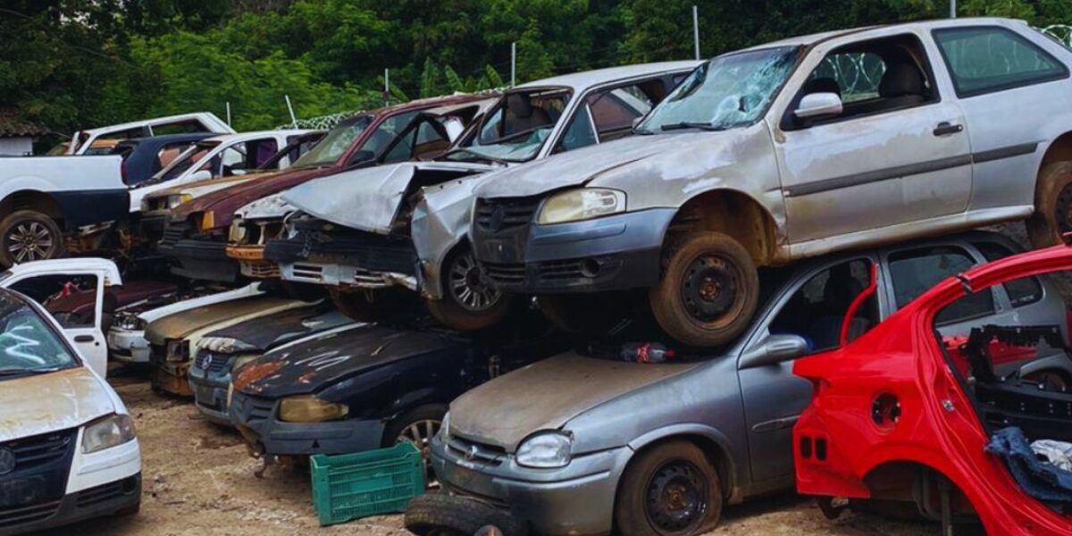 Em um mês a Patrulha Detran recolhe mais de 125 veículos abandonados e amplia estratégia nos municípios goianos