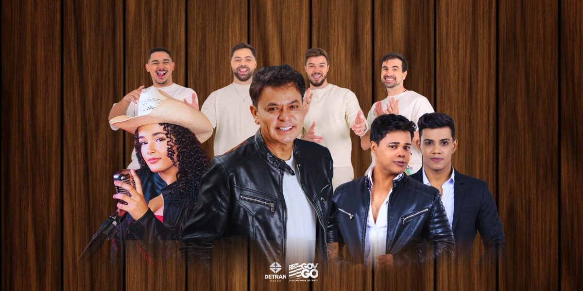 Detran-GO celebra 45 anos com arraiá e show de Frank Aguiar