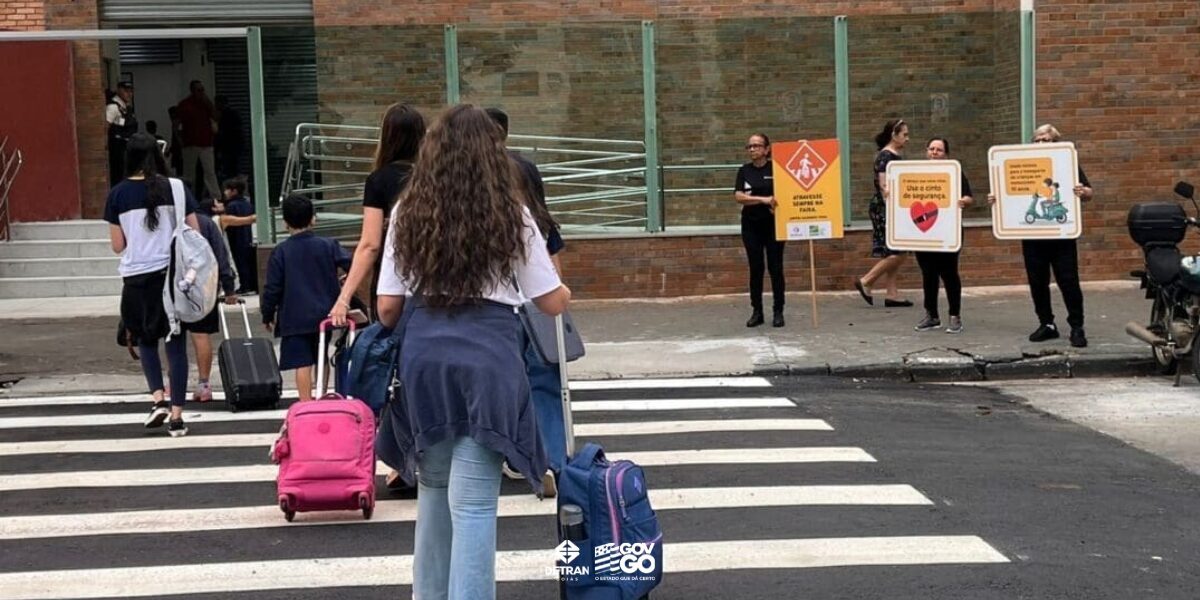 Detran-GO irá realizar ações educacionais na volta às aulas escolares