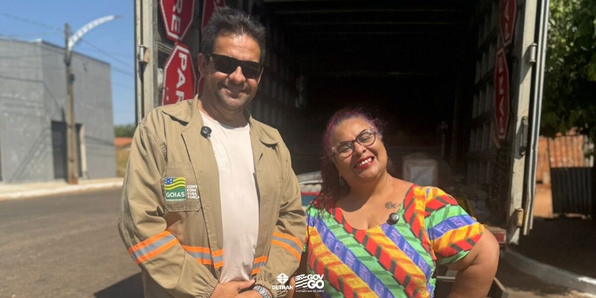 Sinaliza Goiás leva mais segurança ao trânsito de Paraúna