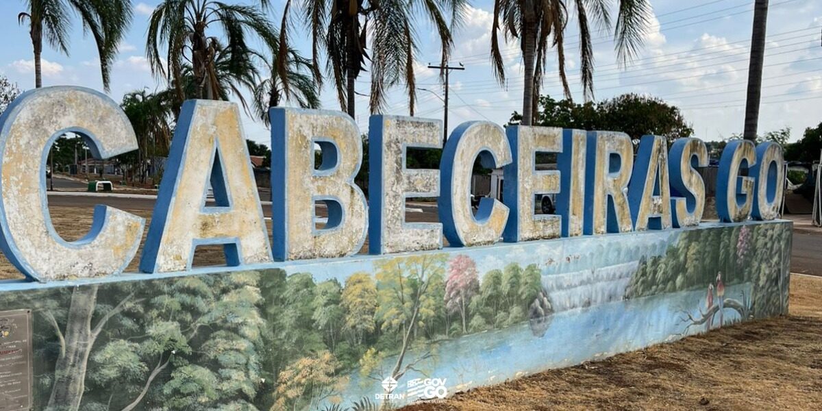 Detran-GO reforça presença em Cabeceiras com ações do Sinaliza Goiás e atendimentos da Ciretran