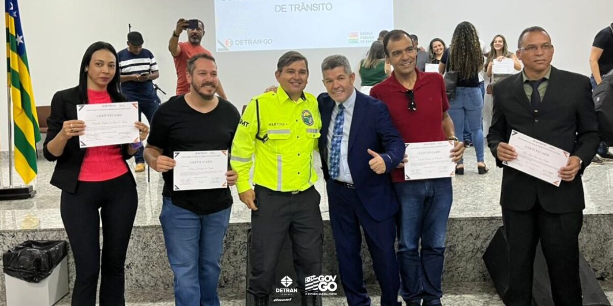 Detran-GO forma 109 examinadores de trânsito atualizados com as novas regras das provas práticas