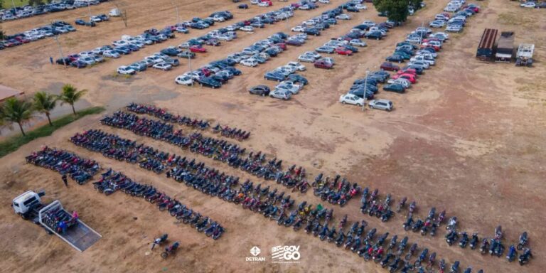 Detran-GO realiza leilão com quase 3 mil veículos