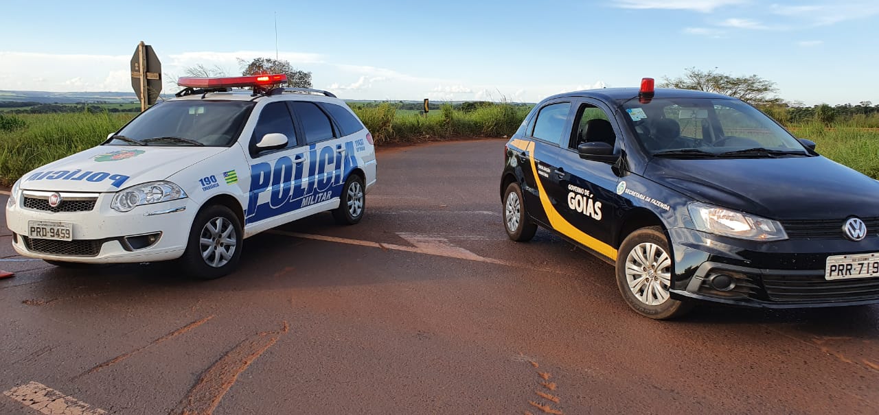 Viaturas estacionadas