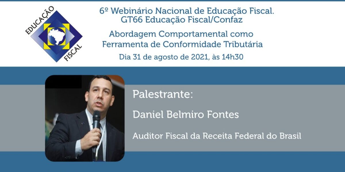 Goiás promove webinário nacional de Educação Fiscal sobre incremento de receita a partir de abordagem comportamental 
