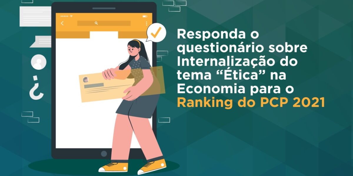 Questionário sobre internalização da Ética na Economia já pode ser acessado