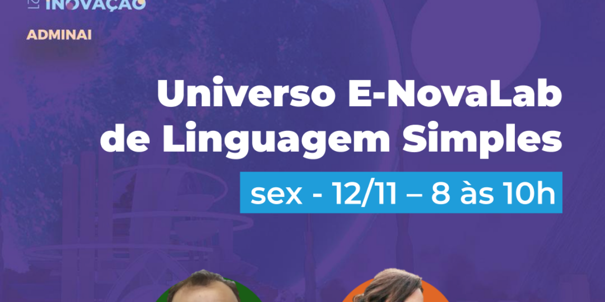 E-nova da Economia apresenta trabalho na Semana de Inovação 2021