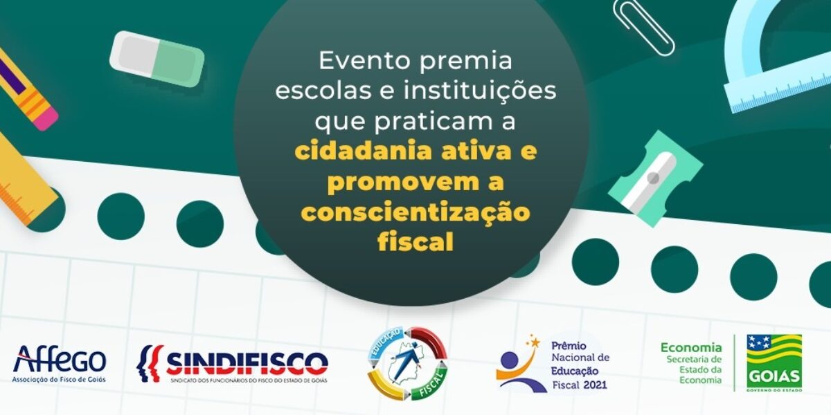 Goiás realiza I Prêmio Estadual de Educação Fiscal