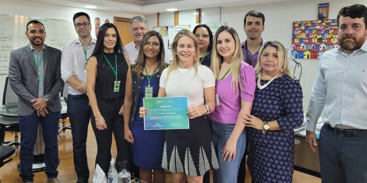 Secretaria da Economia recebe certificado pelo 2º lugar no ranking do PCP