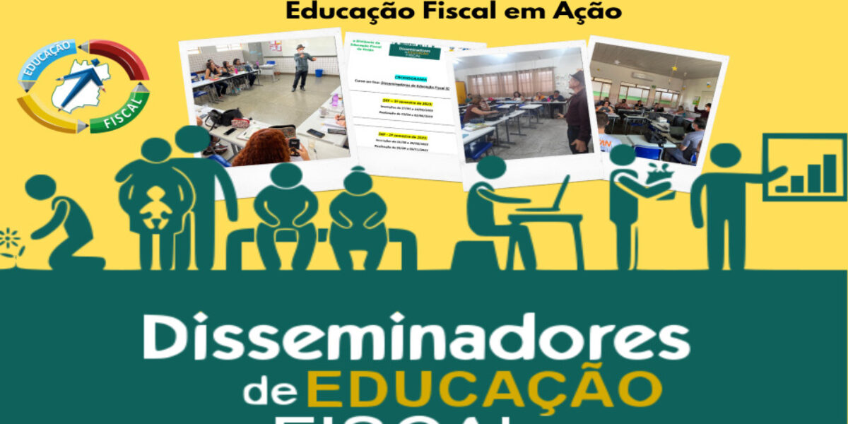 Curso para “Disseminadores de Educação Fiscal” será oferecido pela plataforma EaD