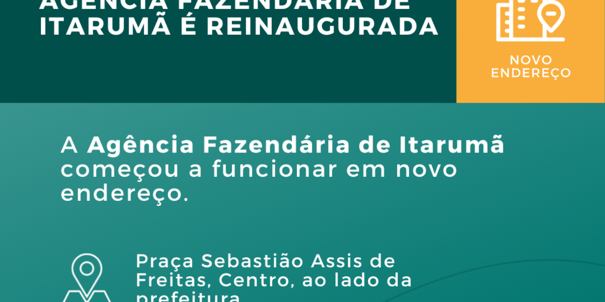 Sede da Agenfa de Itarumã é reinaugurada