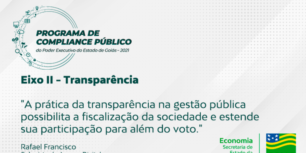 Programa de Compliance Plúblico – Eixo II – Transparência