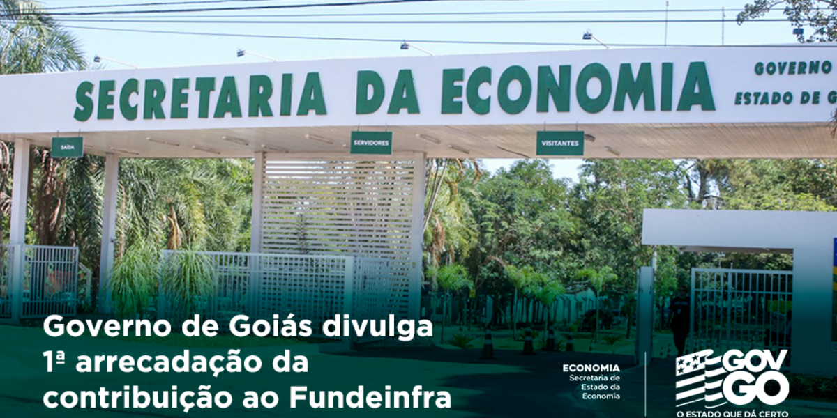 Governo divulga arrecadação do Fundeinfra