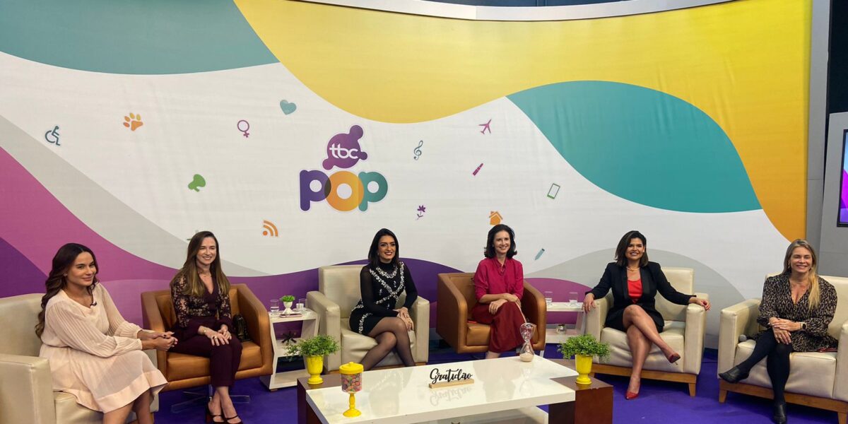 Cristiane Schmidt participa do Programa Elas No Poder é Pop