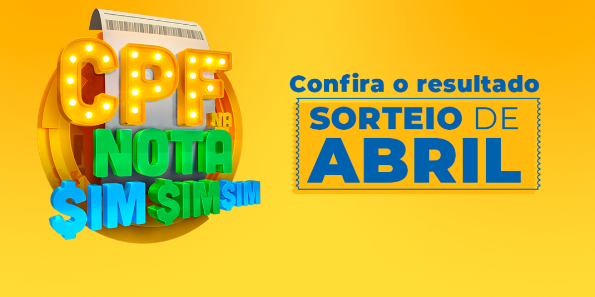 Morador de Goiânia ganha sorteio de abril da Nota Fiscal Goiana