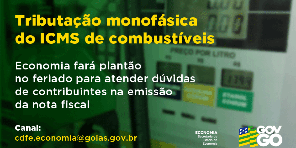 ICMS dos combustíveis: Economia faz plantão neste feriado