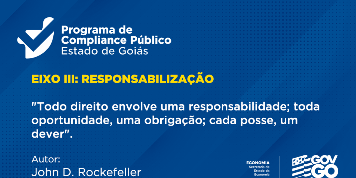 Programa de Compliance Público – Eixo III: Responsabilização