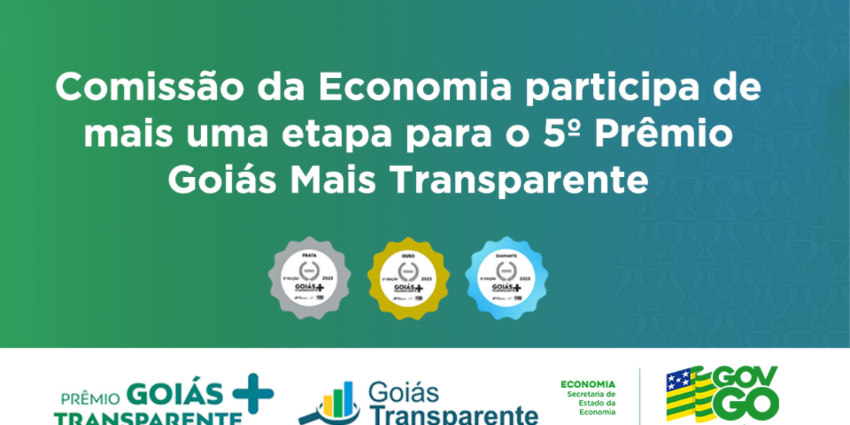 Economia participa de treinamento de autoavaliação do Prêmio Goiás Mais Transparente