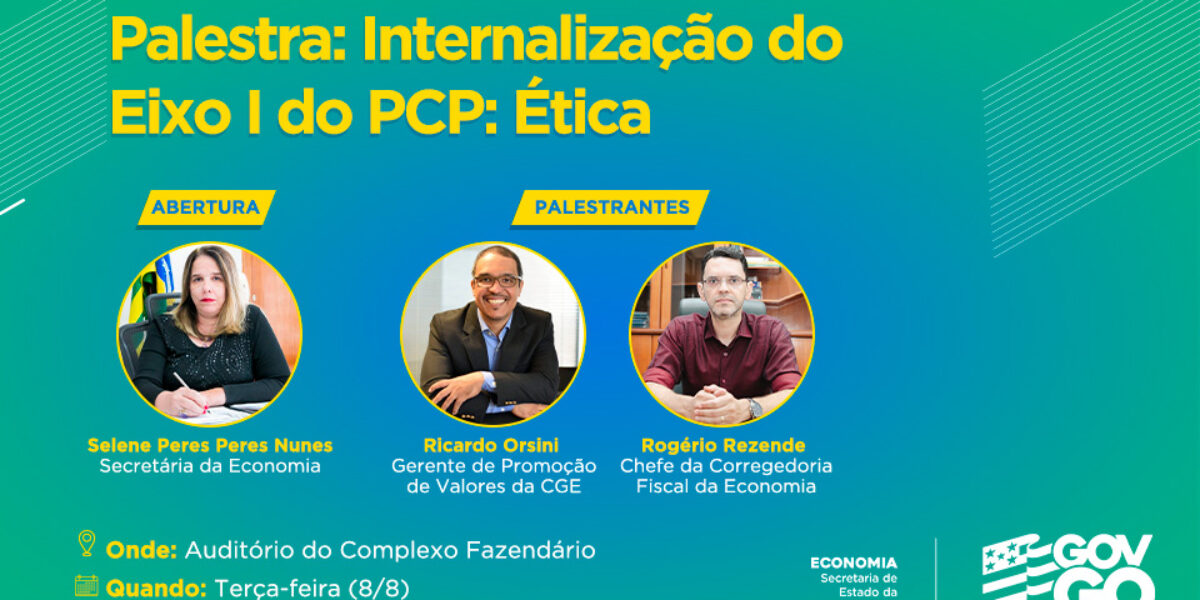 Compliance promove palestra de Internalização do Eixo I do PCP: Ética