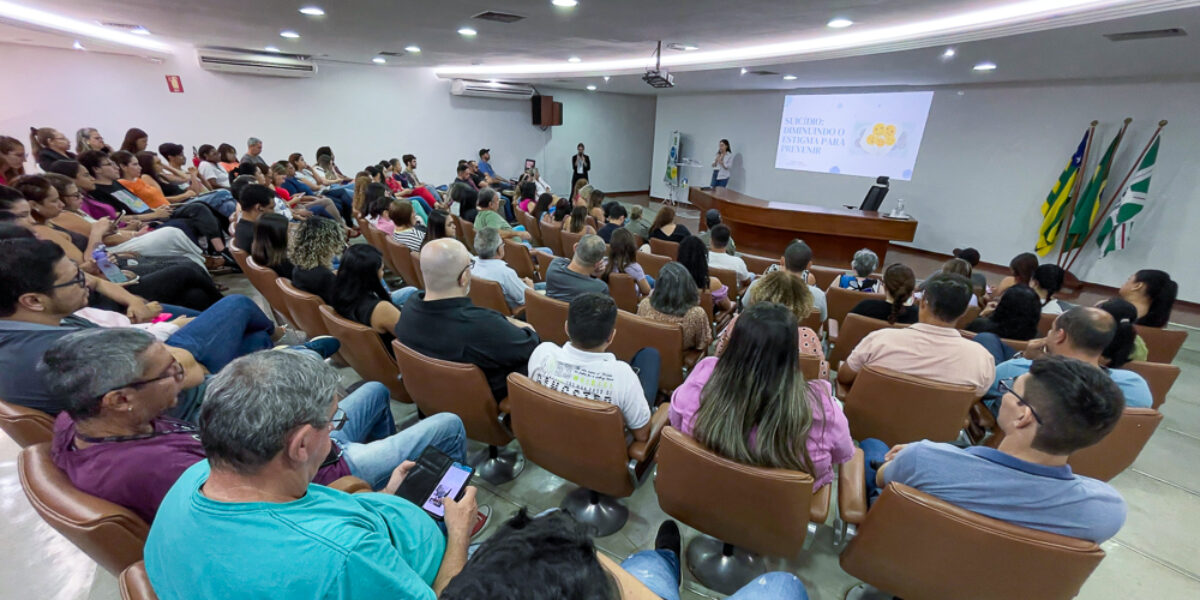 Palestra sobre prevenção ao suicídio marca segundo dia da Semana da Saúde