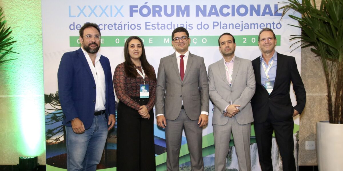 Economia participa do 89º Fórum Nacional de Secretários Estaduais do Planejamento em Foz do Iguaçu (PR)